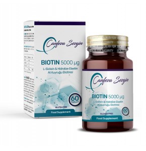 BIOTIN 5000 µg L-SİSTEIN & HİDROLİZE ELASTİN & AT KUYRUĞU EKSTRESİ