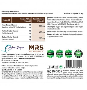 60 KAPSÜL CANFEZA SEZGİN MRS MIX FORMULA