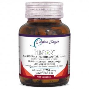 İMUNFORT GANODERMA (REISHI) MANTARI EKSTRESİ - VİTAMİN B KARIŞIMI
