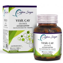 60 KAPSÜL EGCG YEŞİL ÇAY EKSTRESİ & ASTAKSANTİN (EGCG GREEN TEA EKSTRACT %50)